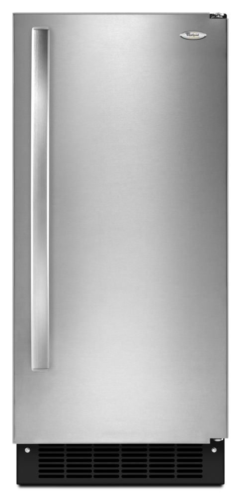 Whirlpool 15" Ice Maker - Stainless Steel