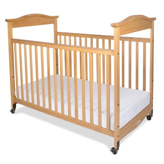 Foundations Biltmore, Full Size, Fixed Side, Clearview Crib Natural by Clearview