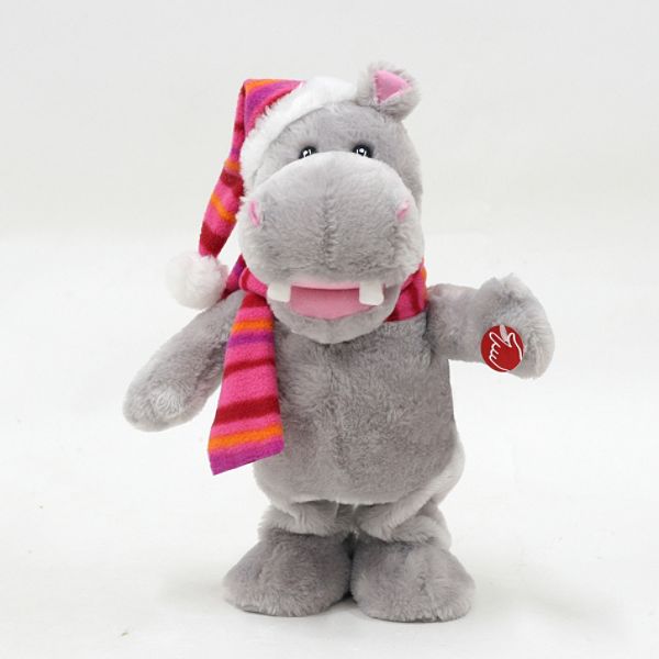 Trim A Home 13in Animated Walking And Singing Hippo
