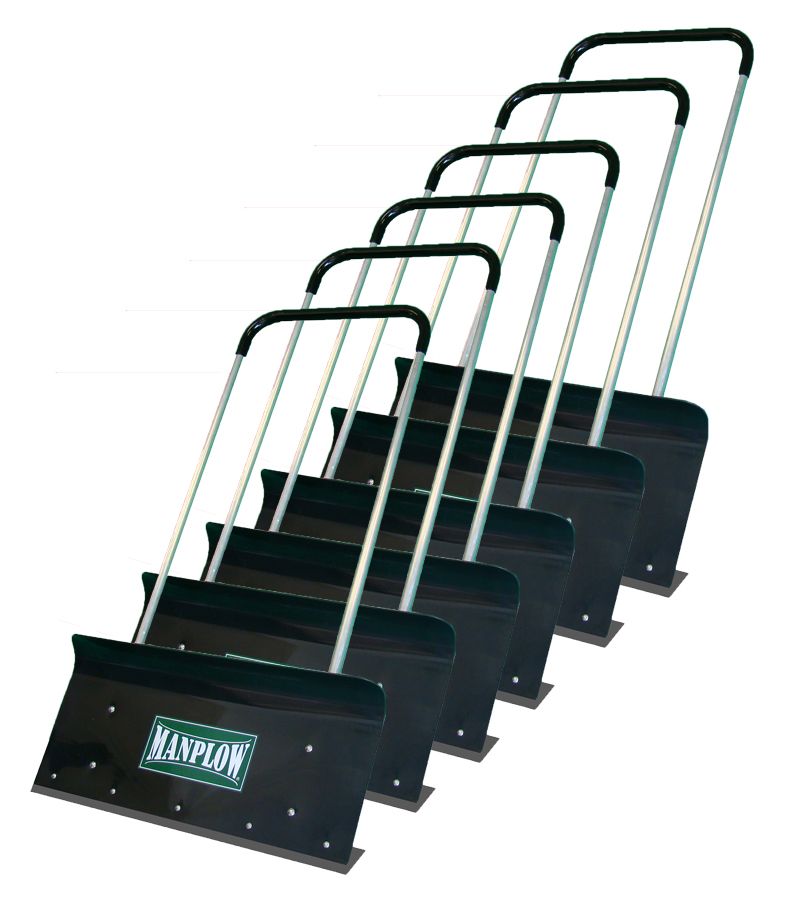 MANPLOW Metro30 Snow Shovel / Pusher 6 Pack