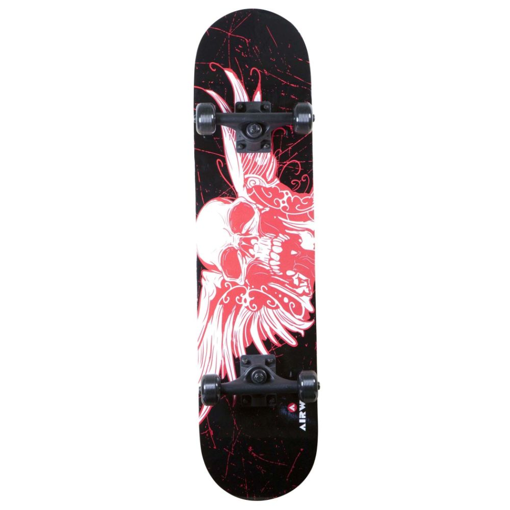 Airwalk Unruly Series 31in. Skateboard Wings Black