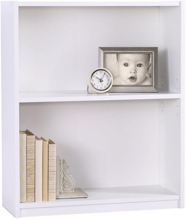 Ameriwood 2 Shelf White Bookcase