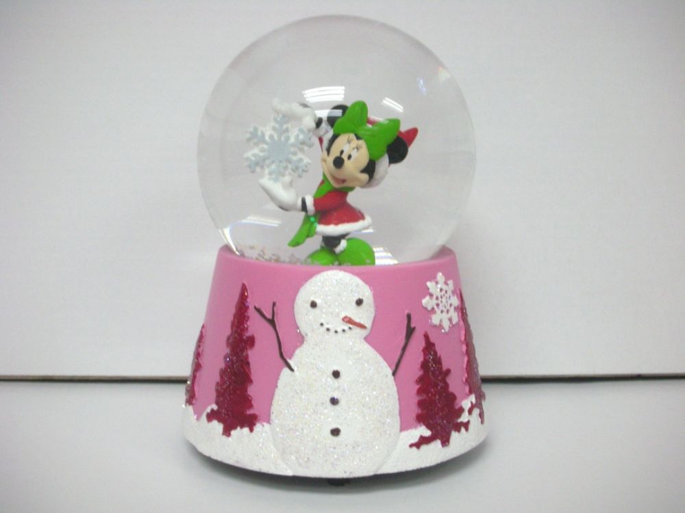 Mickey and Minnie wedding snowglobe
