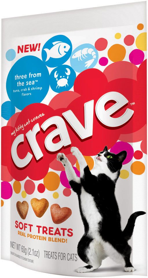 Crave Three From The Sea Cat Treats 2.1 oz at Kmart.com