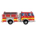 Melissa & Doug Giant Fire Truck Floor (24 pc)