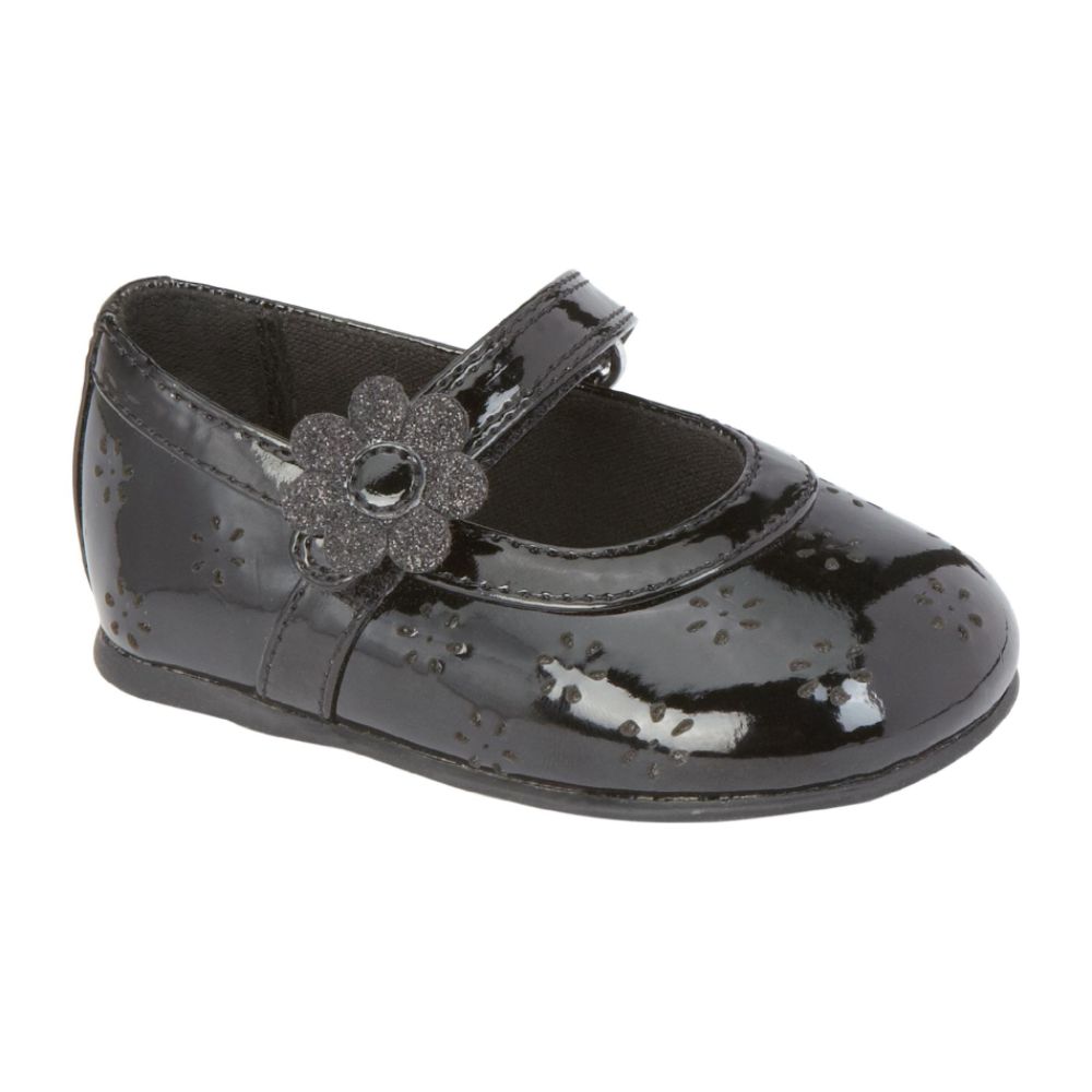 WonderKids Baby's Augusta 2 Prewalk Dress Shoe - Black