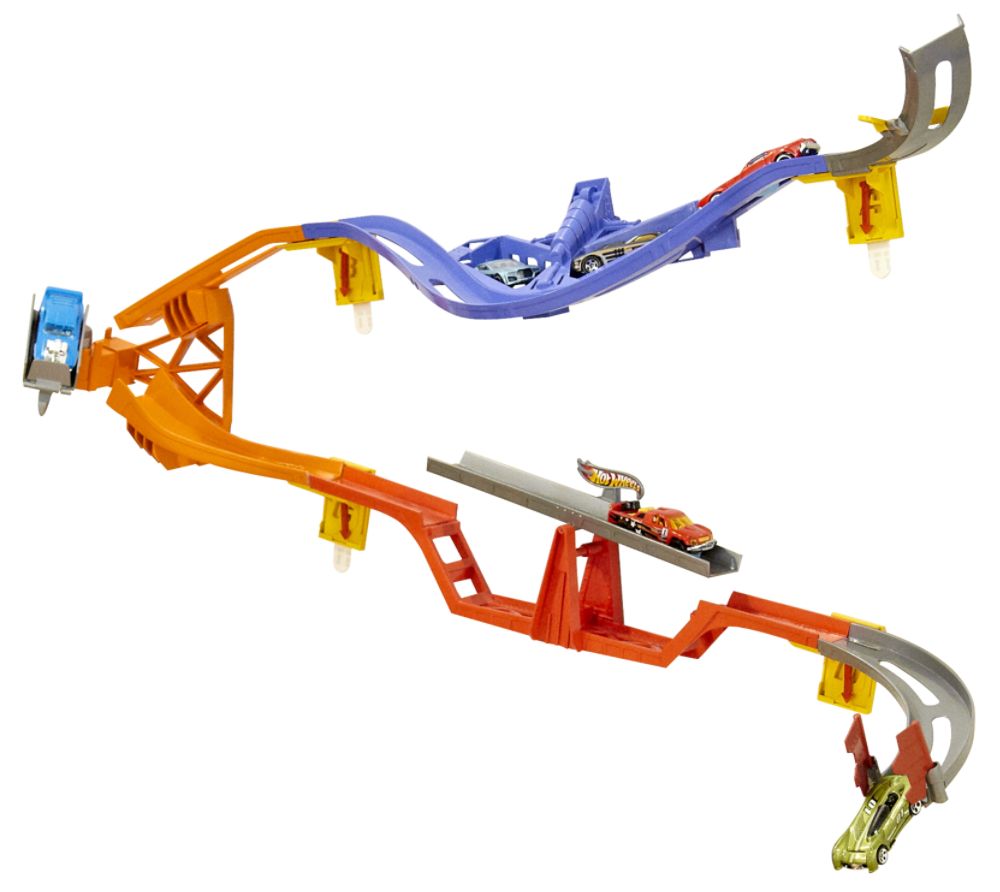 Hot Wheels HOT WHEELS WALL TRACKS DAREDEVIL CURVE Set