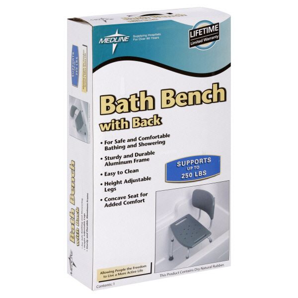 Bath Bench, with Back at Kmart.com