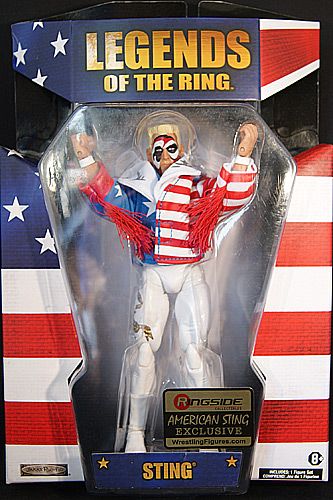 American Sting Exclusive TNA Toy Wrestling Action Figure