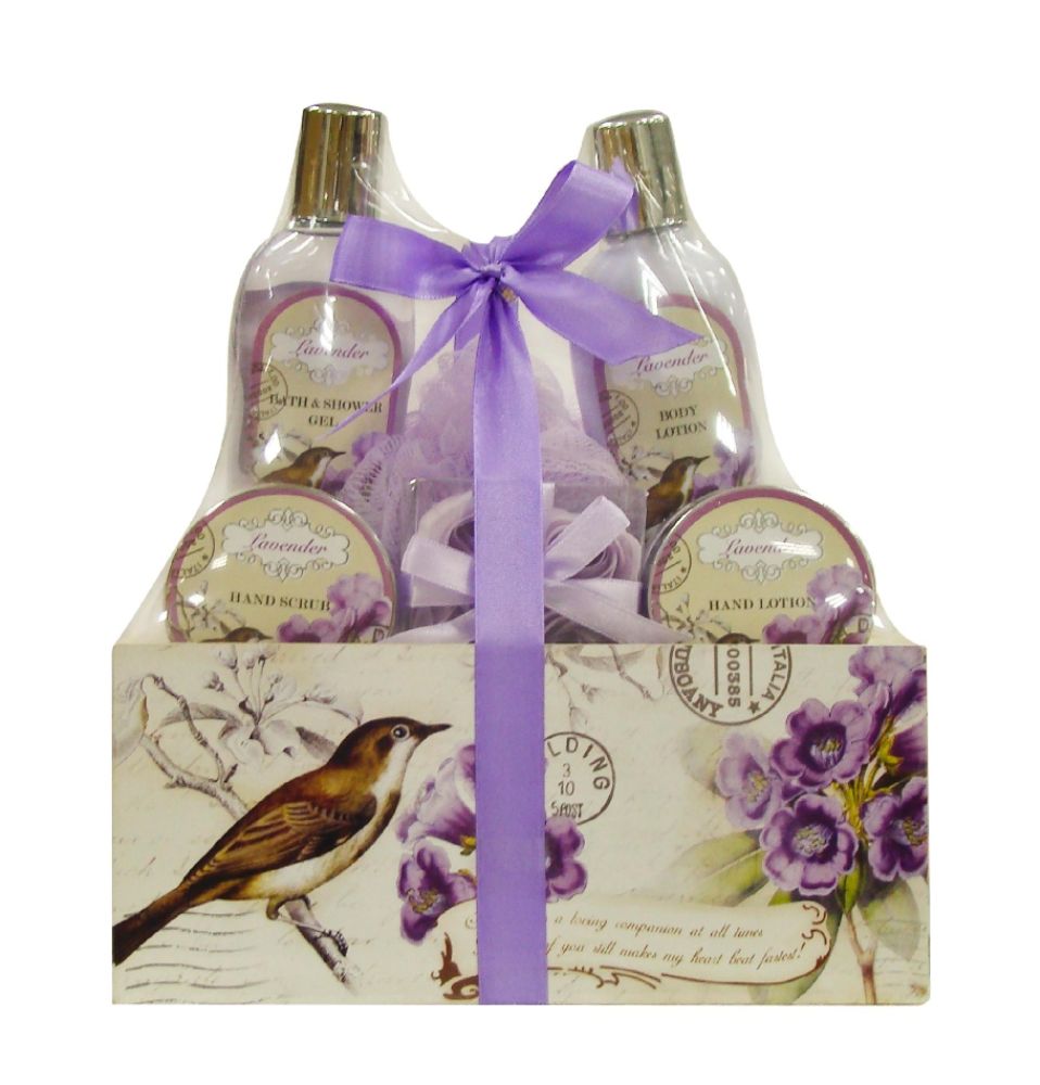 LAVENDAR 6OZ BIRD SET
