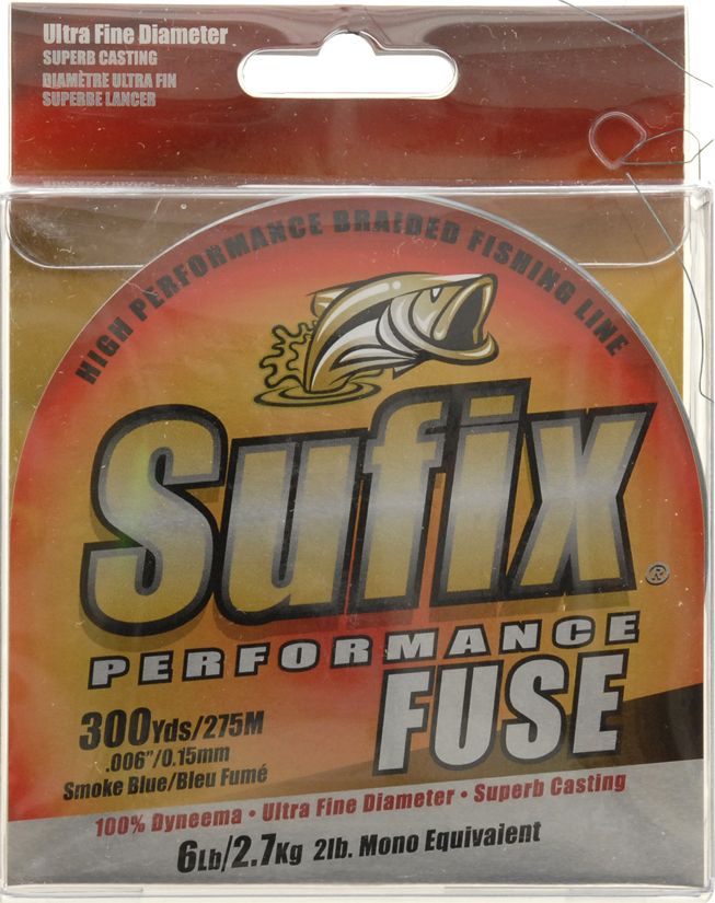 Sufix Performance Fuse 6 lb Smoke Blue