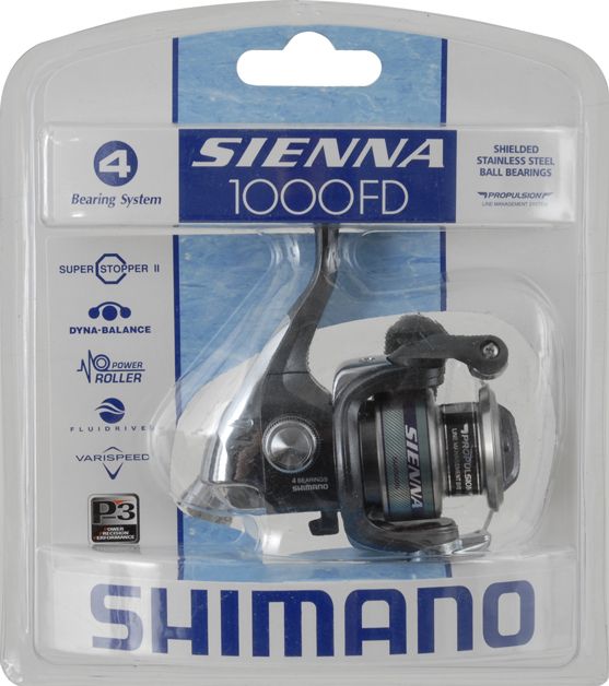 Sienna 1000 Front Drag Spinning Reel