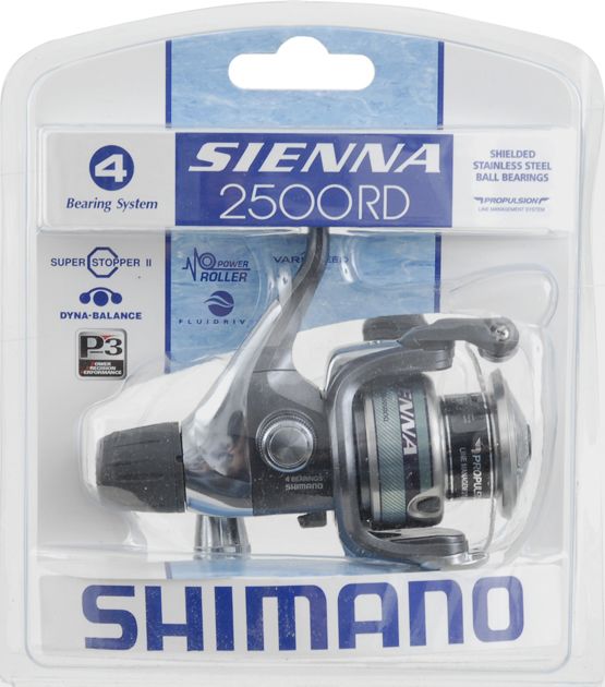 Sienna 2500 Rear Drag Spinning Reel
