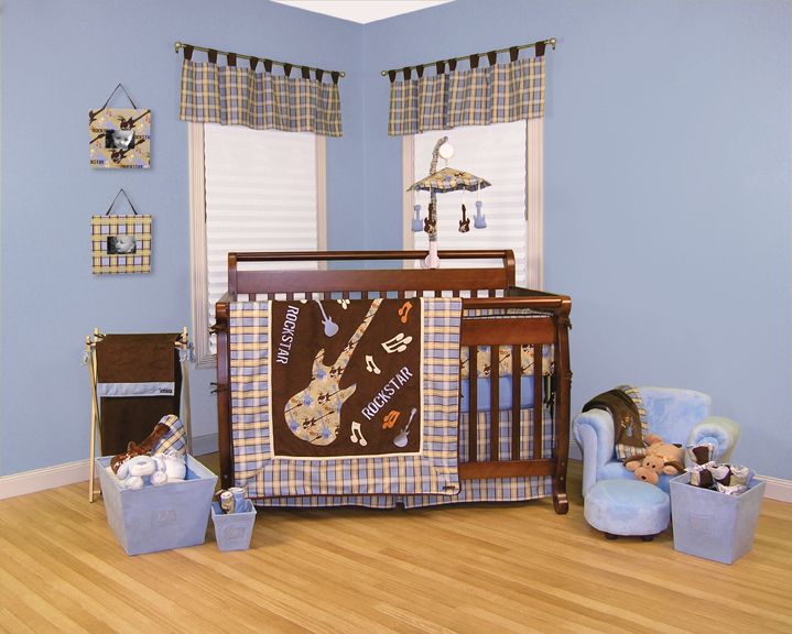 Trend-Lab Rockstar - 4 Pc Crib Set