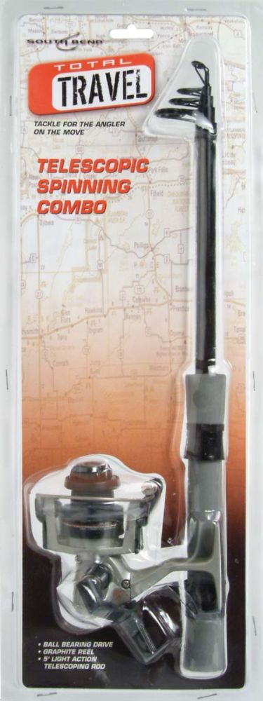 Total Travel Telescopic Spinning Combo