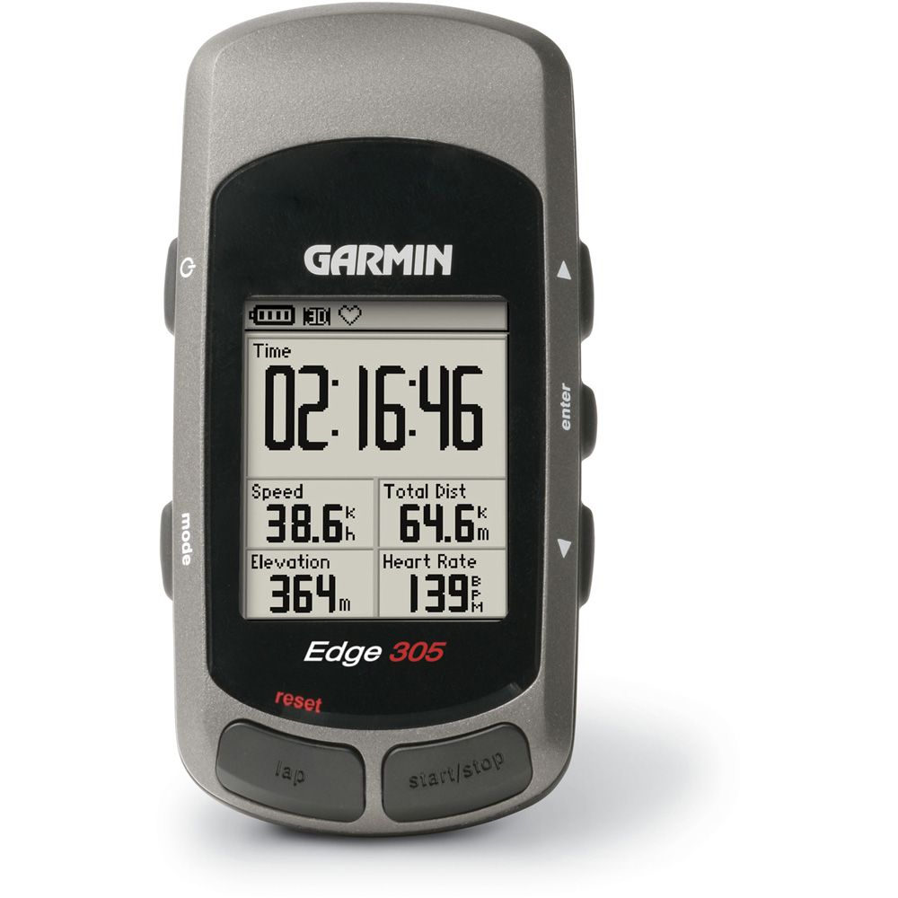 Garmin Refurbished Edge 305 Cycling GPS, Personal Trainer and Cycle Computer