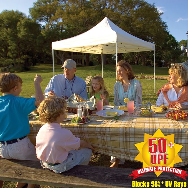 Shelter Logic 10x10 Single Truss Pro Pop-up Canopy White Cover