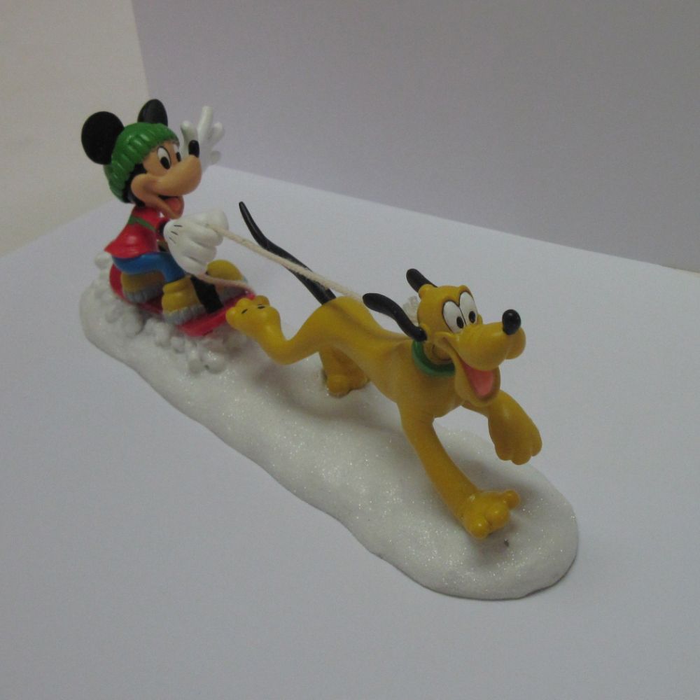 Disney Mickey And Pluto Sledding Handpainted Accessory at Kmart.com