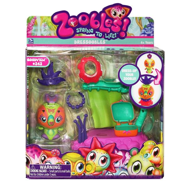 Spinmaster Zoobles Dressoobles - Parrot Best Price
