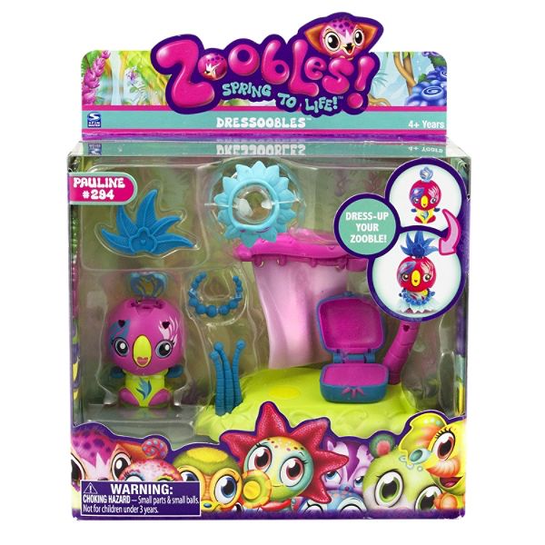 Spinmaster Zoobles Dressoobles - Parrot 2 Best Price
