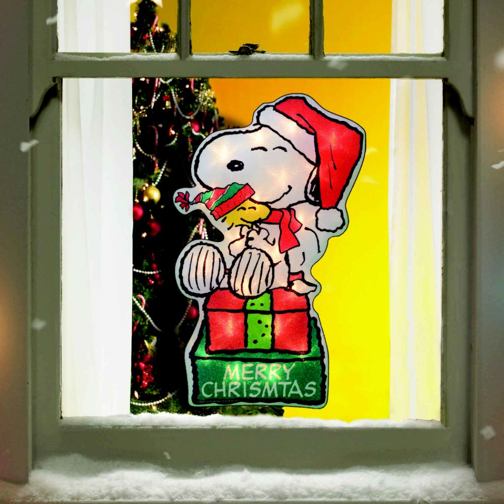 Peanuts 15in Window Decor - Snoopy & Woodstock at Kmart.com