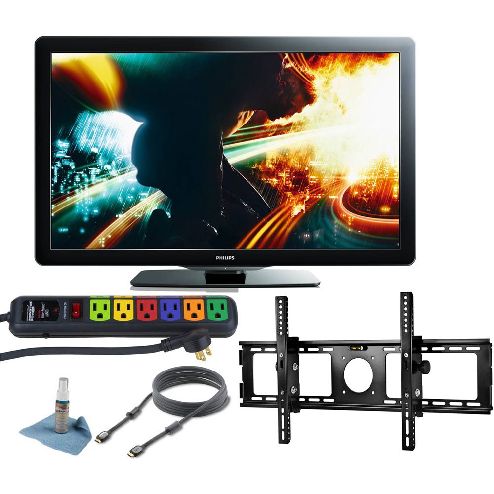 Philips 40PFL5706D/F7 5 KIT 40 In. 1080p 120 Hz Wireless LCD HDTV,