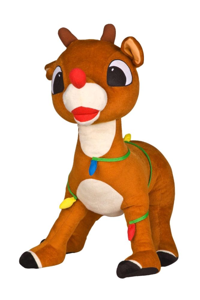Rudolph The Rednosed Reindeer 26" Plush Holiday Porch Greeter - Rudolph at Kmart.com