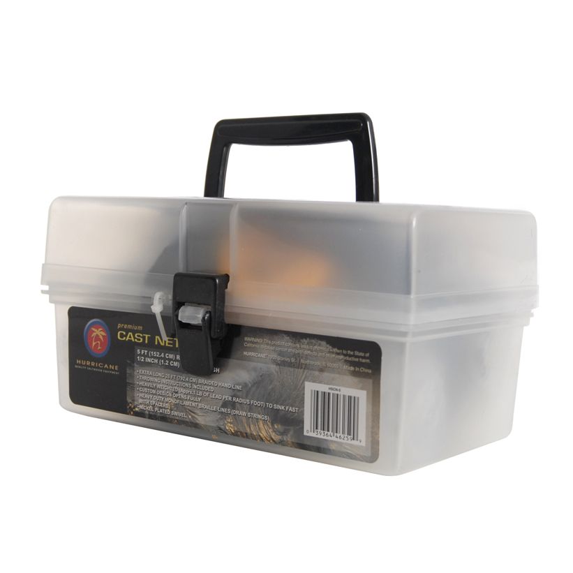 Hurricane Deluxe Monofilament Cast Net
