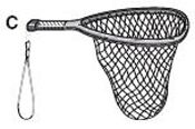 South Bend Mark I Wood Frame Trout Net