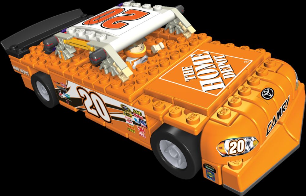 KNex 20 Home Depot Car Building Set