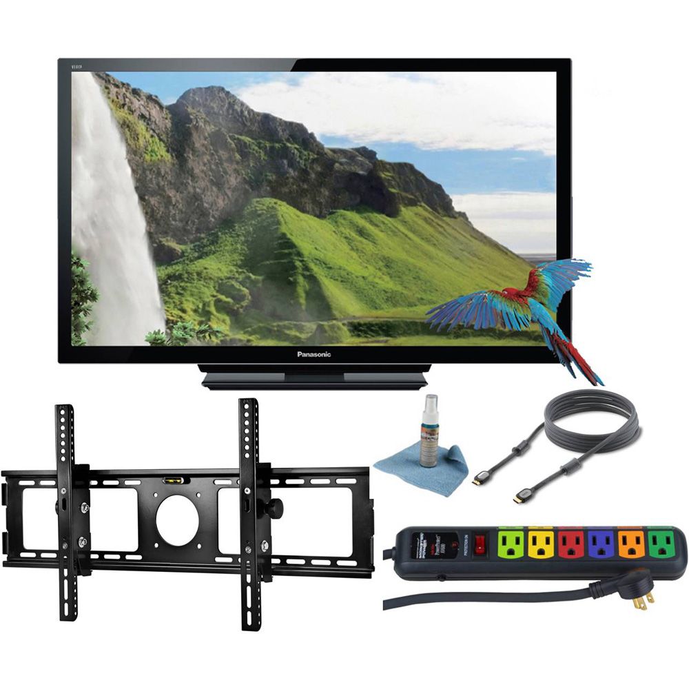 Panasonic TCL37DT30 5 KIT 37 In. 1080p 3D LED HDTV with 4 HDMI,