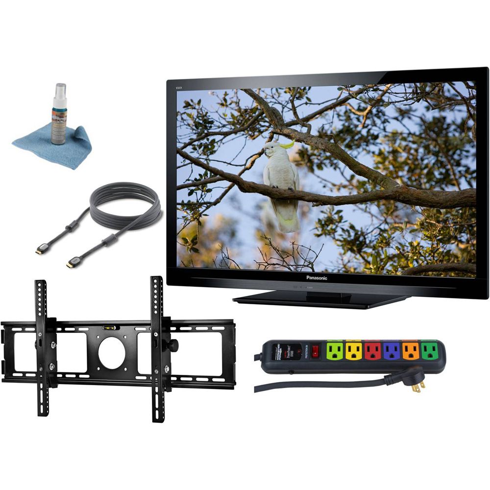 Panasonic TCL42E3 5 KIT 42 In. 1080p LED HDTV with 4 HDMI,