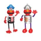 SESAME STREET Talking Elmo Canister Bundle