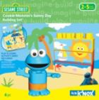 SESAME STREET® Cookie Monster Sunny Day Building Set
