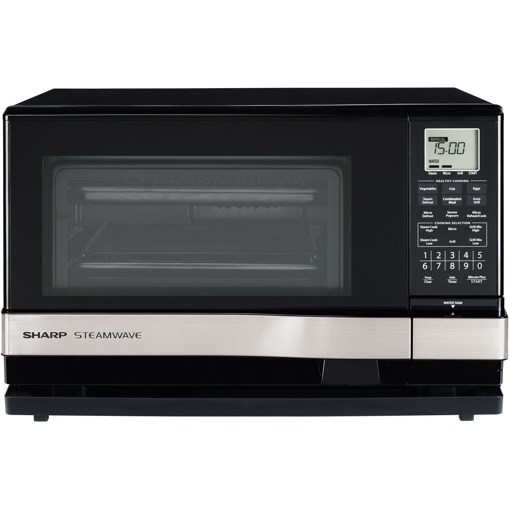 Sharp 1.0 Cu. Ft. 900W Steamwave with Silver Handle at Sears.com