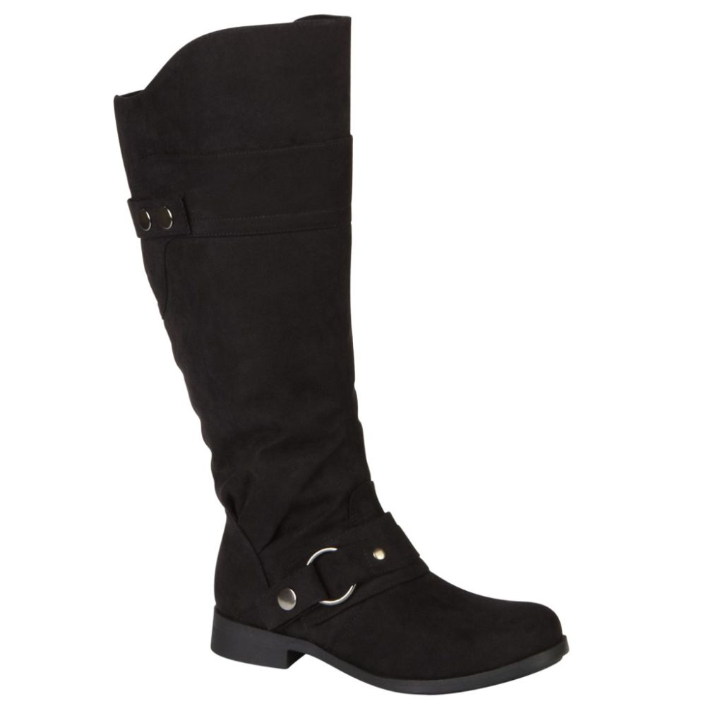 Bongo Women's Tipper Tall Knee Riding Boot - Black