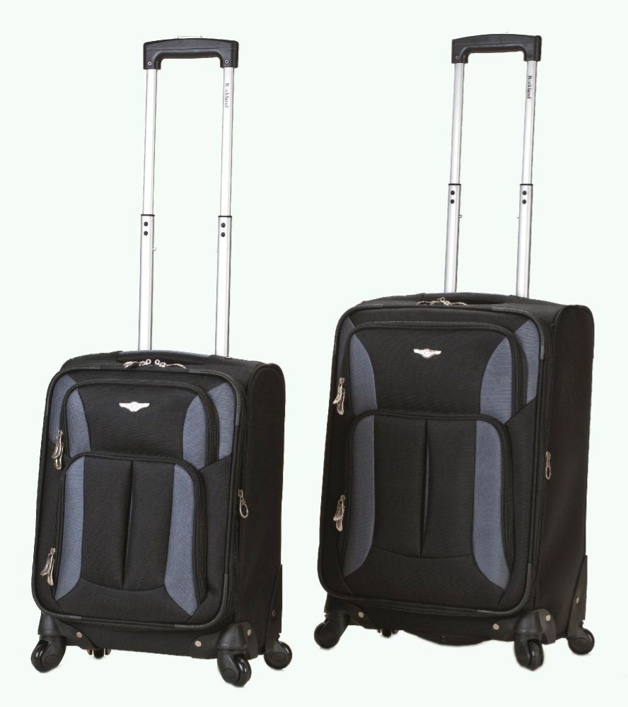Rockland Fox Luggage 2 PC. SPINNER CARRY ON