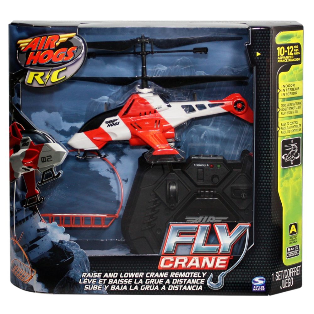 Spin Master Air Hogs Fly Crane - Red