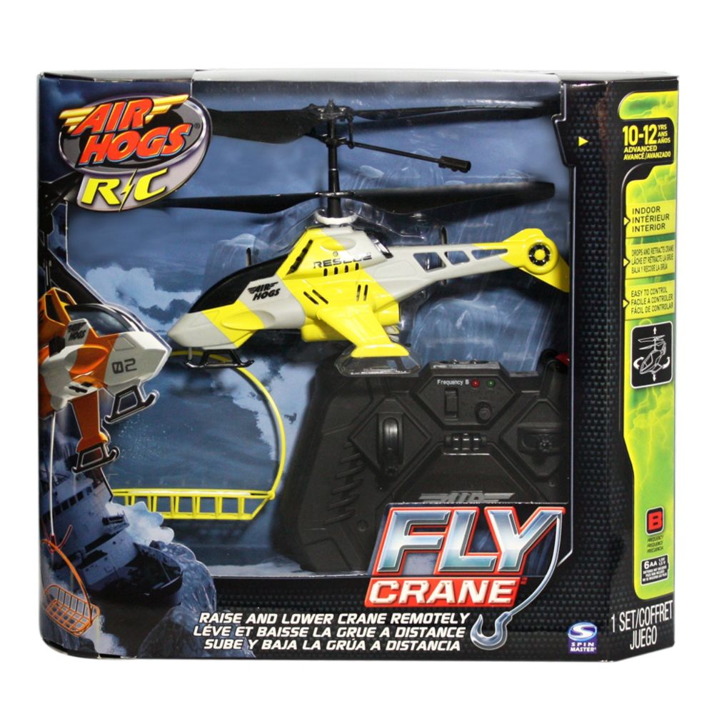 Spin Master Air Hogs Fly Crane -Yellow Ch B