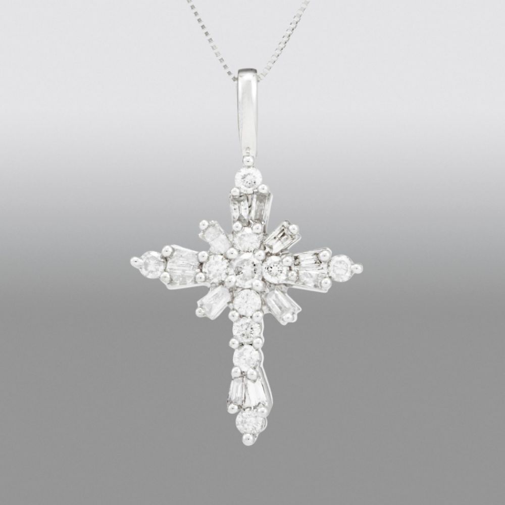 1/2 cttw Diamond Cross Pendant at Kmart.com