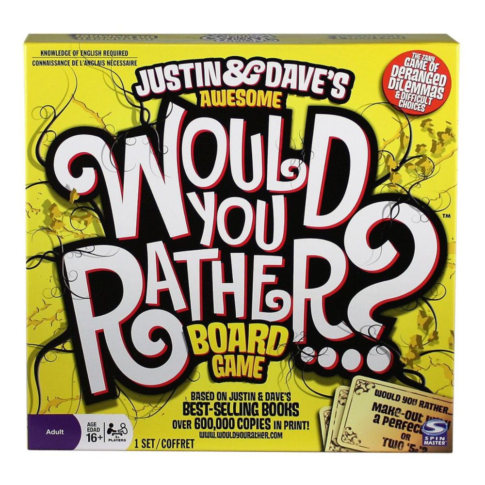 Spin Master Games Would You Rather at Sears.com