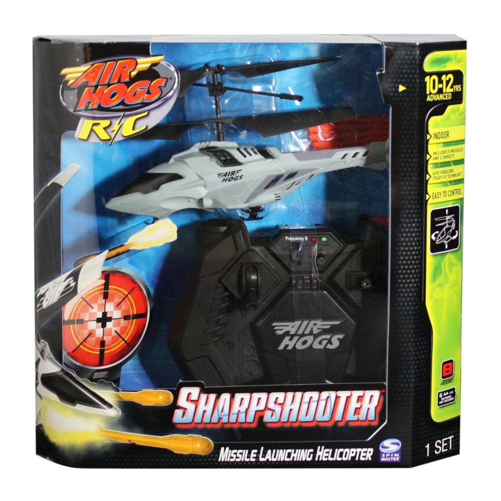 Air Hogs Sharp Shooter - Silver/Black