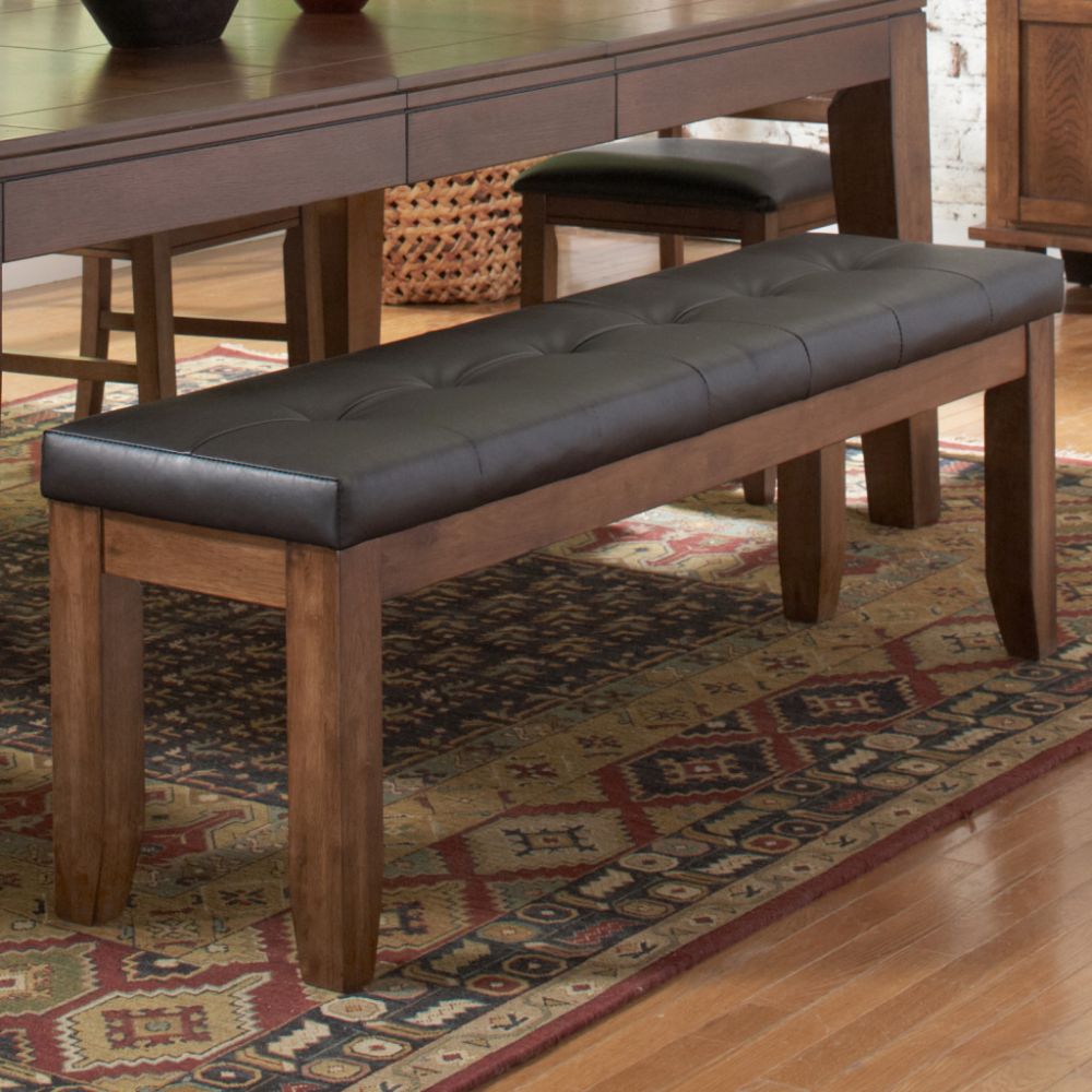 Oxford Creek Bench in Dark Brown Finish at Kmart.com