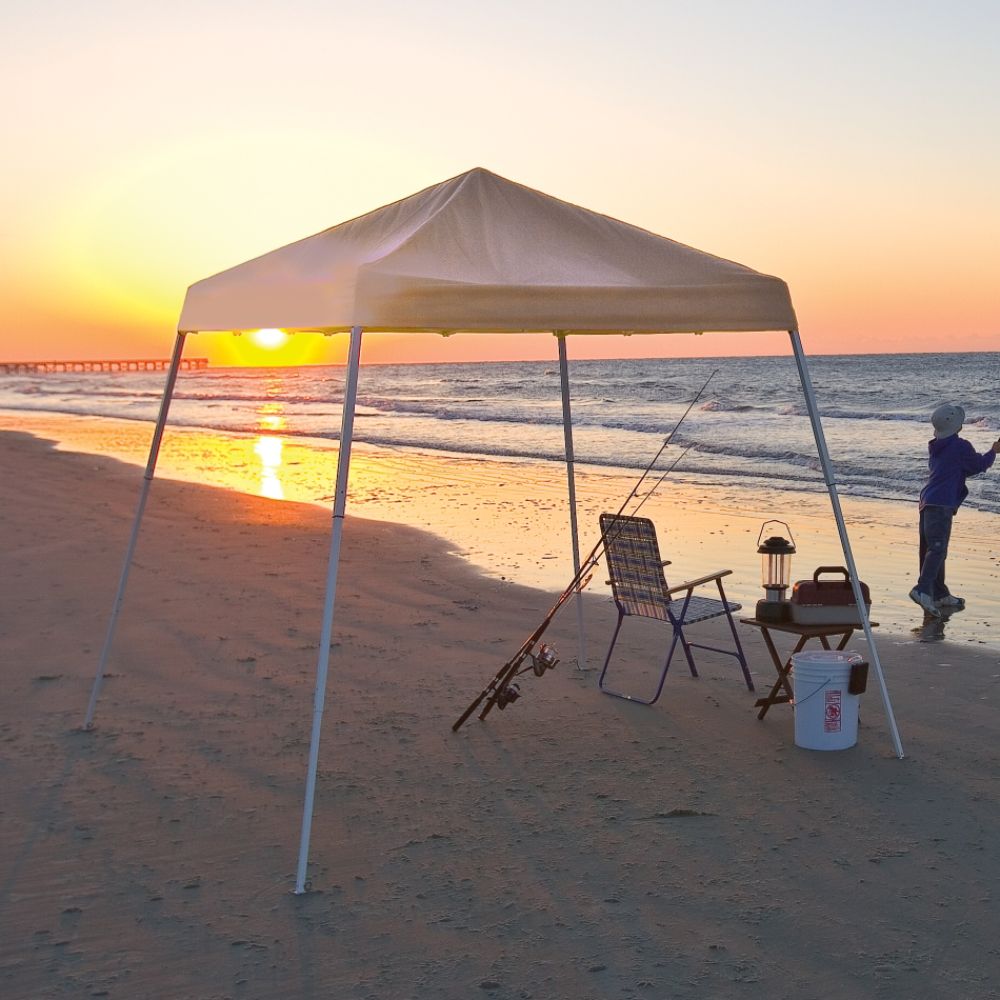 Shelter Logic 8x8 Pop-up Canopy Desert Bronze Cover at Kmart.com