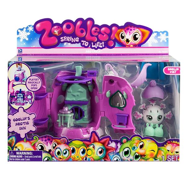 Spinmaster Zoobles Playset - Arctic Inn Best Price