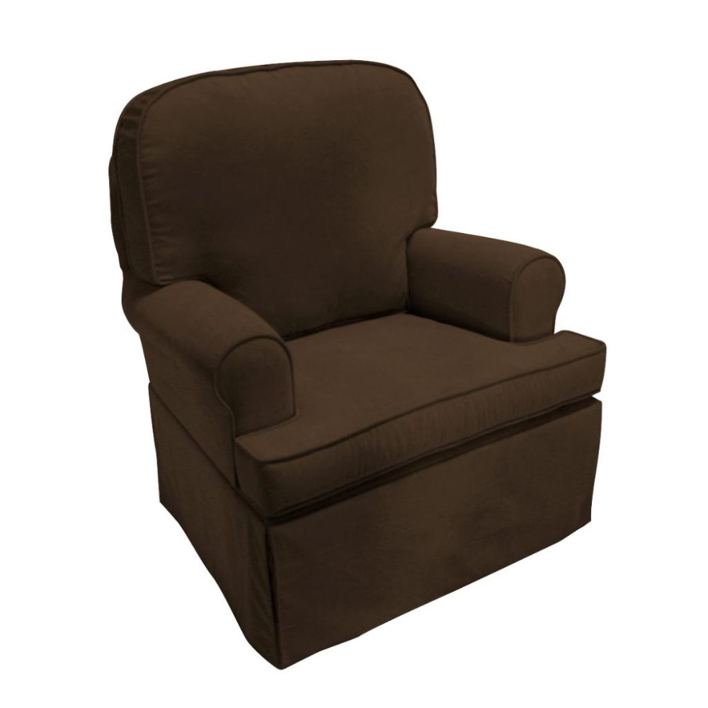The Rockabye Glider Co Taylor Glider Chocolate  Velvet at Sears.com