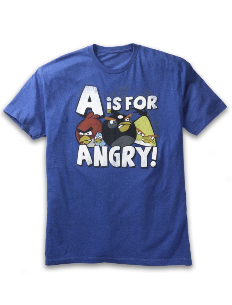 True Nation Angry Birds™ A Is For Angry Screen Tee at Sears.com