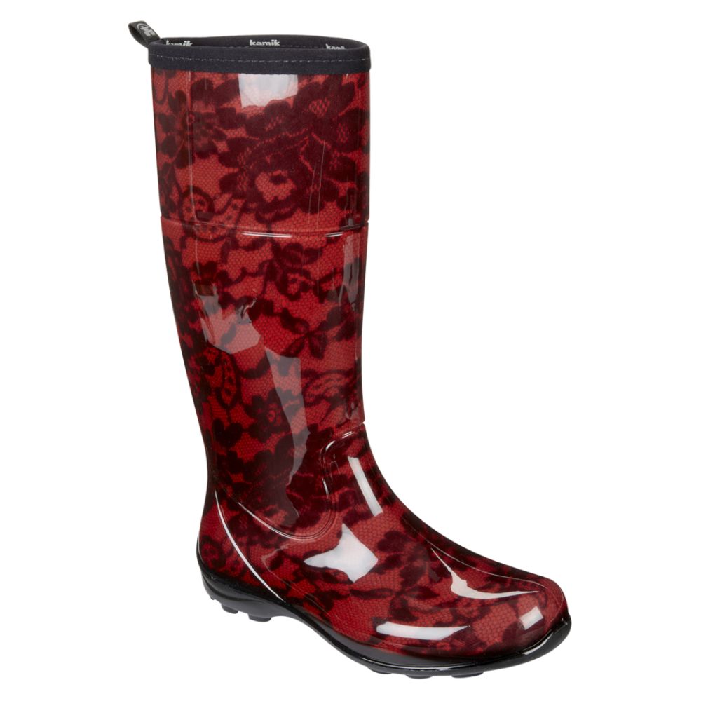Kamik Women's Rain Boot Gwyenth - Red