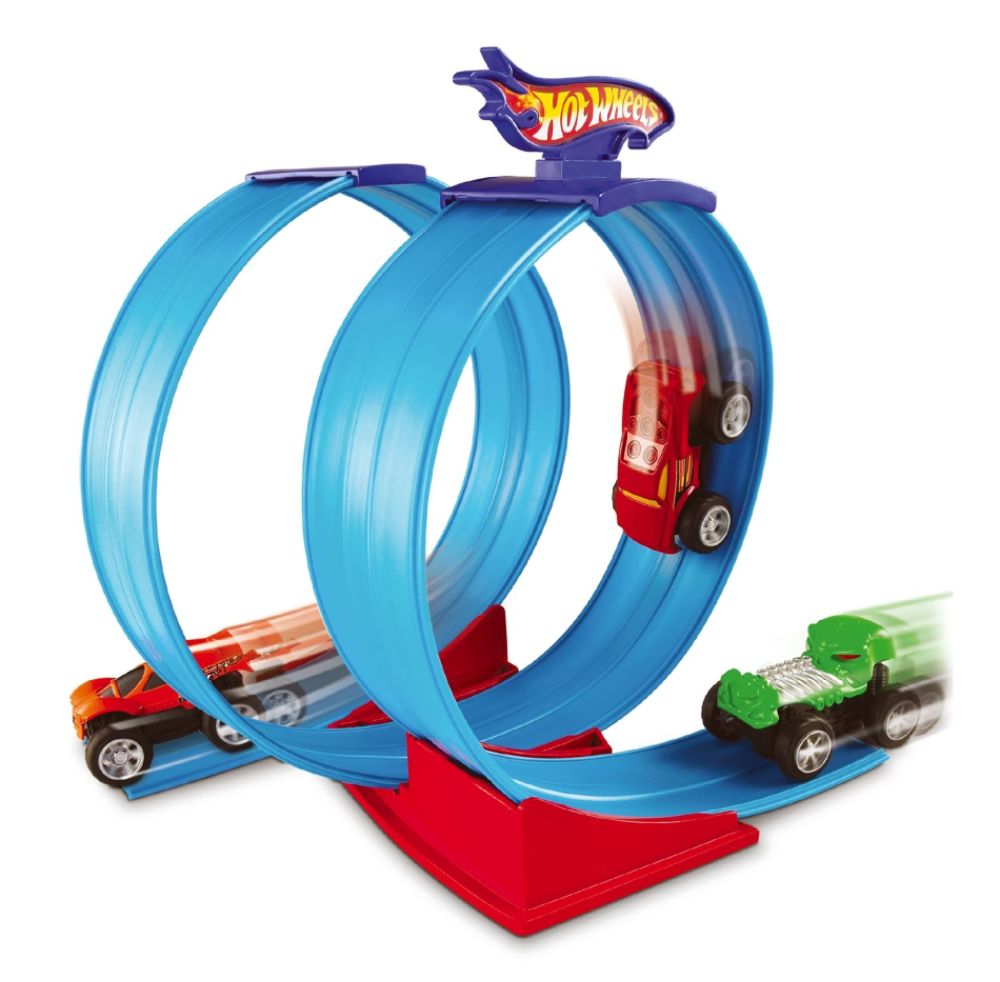 Mattel HOT WHEELS REV UPS SUPER LOOP ACTION SET