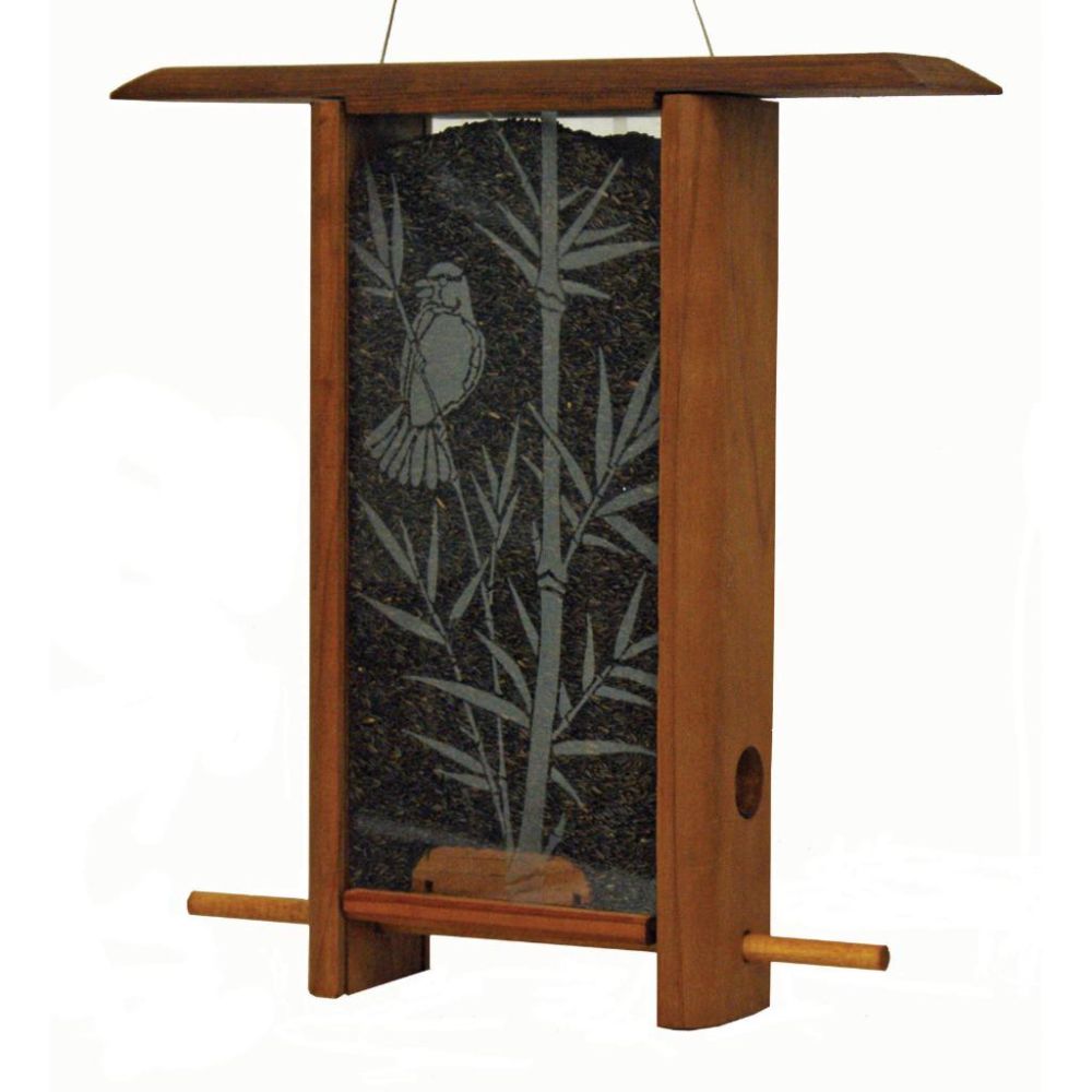 Schrodt TH12BG Bamboo Grove Teahouse Bird Feeder